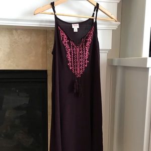 Boho Mossimo Mini Dress